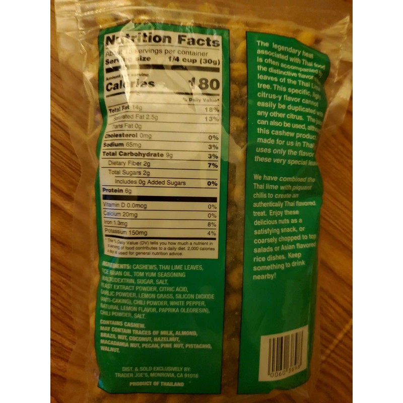 Trader Joe's 2 PACK TRADER JOE'S THAI LIME & CHILI