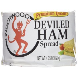 Underwood Deviled Ham 4.25 Oz can - Pack of 12