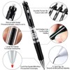 deli Gel Pens, 30 Pcs Retractable Pens Black Ink, Medium