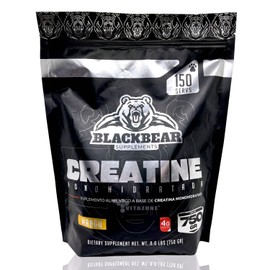 Creatina Monohidratada 750gr Mango 150 serv Blackbear