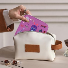 Ruicnte Small Jewelry Box Gift for Girls,Cute Girl Travel Jewelry Case with Music Guitars,Butterfly for Fans,Purple Mini Travel Jewelry Box Birthday Gifts for Women,Mother