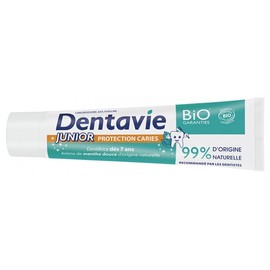 Dentavie Organic Toothpaste Junior Cavity Protection 75 ml