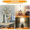 winsaLED 12 Pack 4000K Cool White Dimmable LED Light Bulbs
