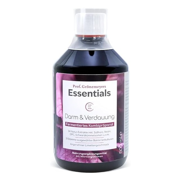 Prof. Grönemeyers Essentials "Intestinal and Digestion", from Fermented Herbs &