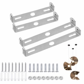 Ceiling Light Bracket,Ceiling Light Hook,Ceiling-Hook for Pendant Lights,Stainless Steel Lights Bracket with Screws,Ceilings Fixture Lightbracket Accessories,for Home Office Outdoor