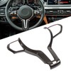 Steering Wheel Trim Carbon Fiber Color ABS Replacement for M2