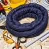 Moukeren Central Vacuum Hose Cover Universal Padded Cover with Zipper