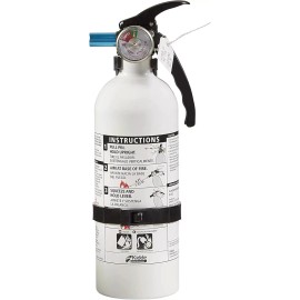 Kidde Auto Fire Extinguisher for Car & Truck, 5-B:C, 3.2 Lbs., 2 lbs., White