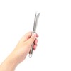 Honbay 2PCS Stainless Steel V Shape Pineapple Eye Peeler Remover