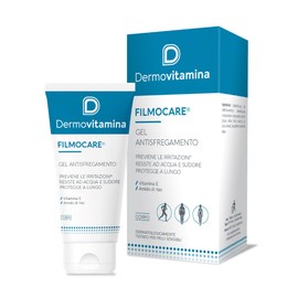 Dermovitamina Filmocare Anti-Scheuer-Gel, 30 ml, für Reizungen durch Scheuern der Oberschenkel, langanhaltender Schutz, beständig gegen Wasser und Schweiß, geeignet für Sportler, neue Formel