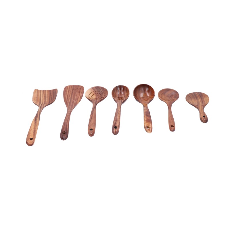 Cooking Spoon Spatula Set Long Handle Kitchen Utensils Cooking Tool