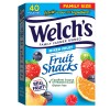 Welch's Fruit Snacks Pack of 40 0.8oz Gluten Free Delicious