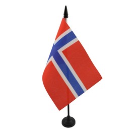 AZ FLAG - Norway Table Flag - 15 x 10 cm - Norwegian Table Flag 10 x 15 cm - Flags
