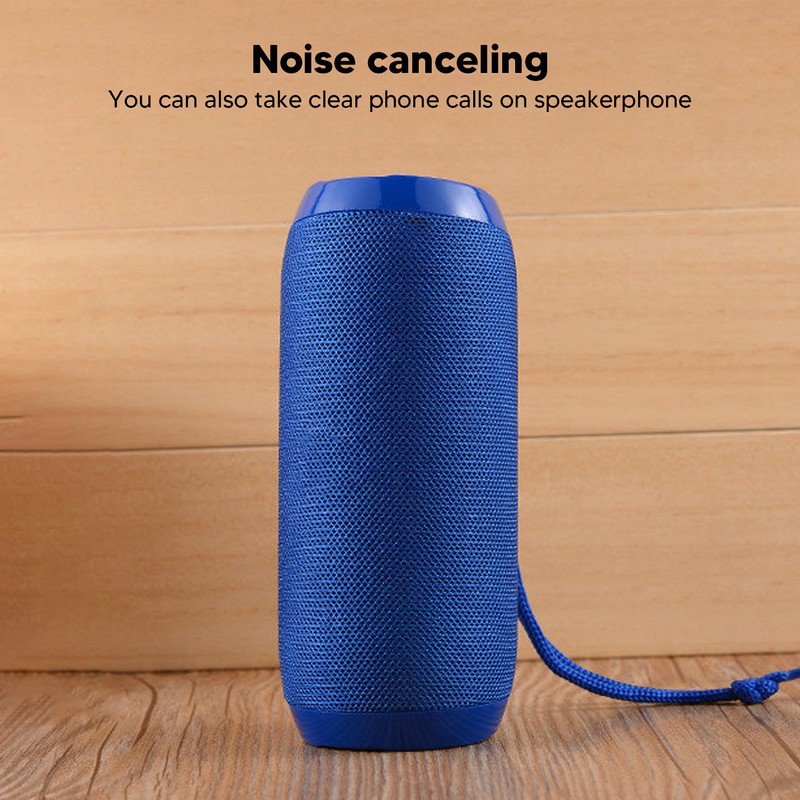 Portable Bluetooth Speaker Waterproof Double Diaphragm Durable Bluetooth Subwoofer for