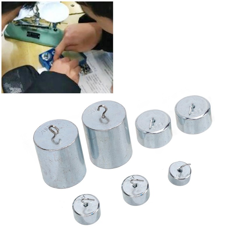 Pack of 7 Hook Weights, 10 g, 20 g, 50