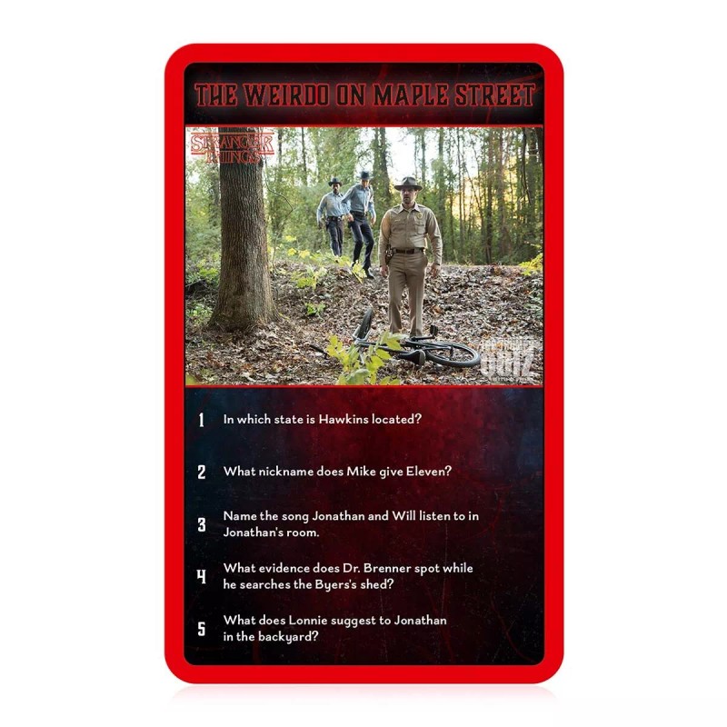 Top Trumps USA Stranger Things Top Trumps Quiz Card Game