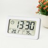 Lancoon Electronic Thermo-Hygrometer, Small Clock with Temperature, Humidity, ℃/℉ Switch,