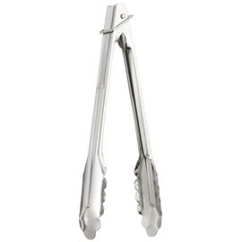 EBM 18-0 All-Purpose Tongs, Extra Thick with Stopper Ring, Small