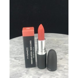 MAC Powder Kiss Lipstick 916 Devoted To Chili 0.1 oz - NIB