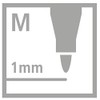 STABILO Pen 68 Medium Cold Grey Pack of 10 -