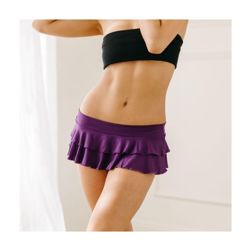 Pin Up Doll Mini Skirt, Pleated, Low Rise, Mini Skirts