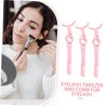OHPHCALL 3pcs Eyelash Curler Comb for Eyelash Extensions False Eyelash
