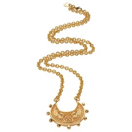 MADE IN USA - Byzantine Crescent Filigree Necklace, from ILANET Museum Collection