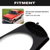 Sporacingrts Behind Seat Speaker Brackets Compatible with 1973-1987 Chevy GMC