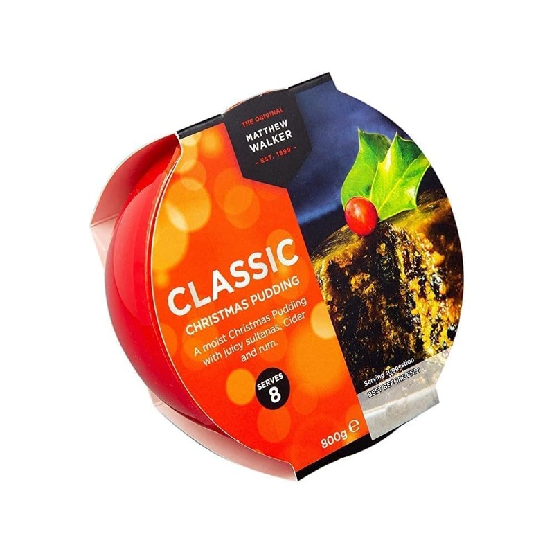 Matthew Walkers Classic Christmas Pudding - 800g - 28.2oz
