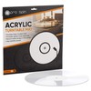 PRO SPIN White Acrylic Turntable Mat - Platter Slipmat for