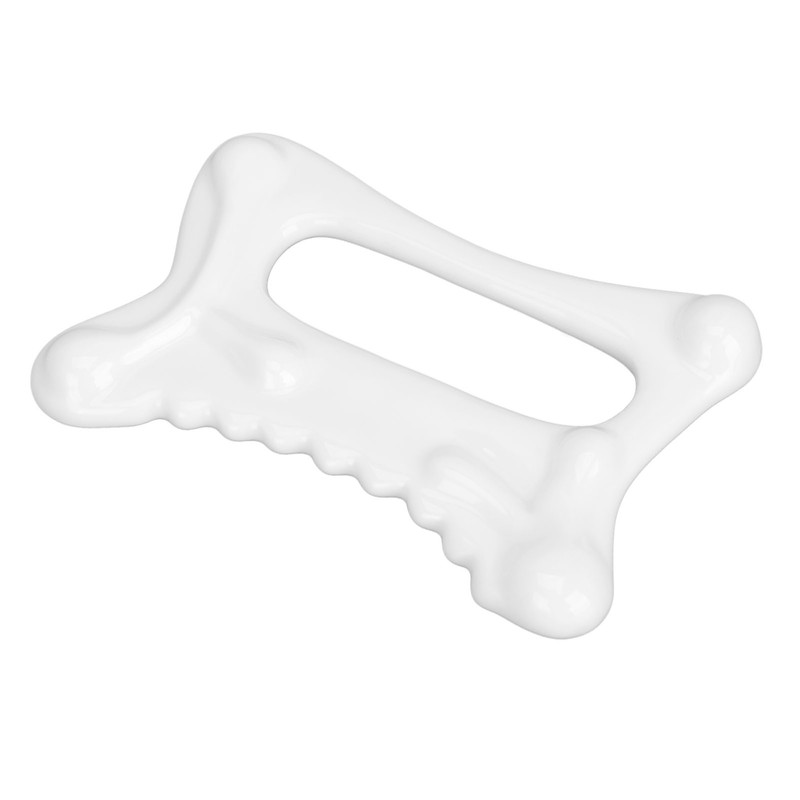 Ceramic Massager Tool Promotes Muscle Relaxation Face Body Contouring Guasha