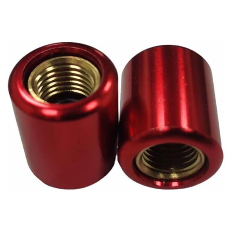 ZVVN 1/4" Tamper Resistant HVAC Caps, Male Flare Locking Cap,