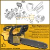 HASME 2-Pack Replacement Drive Sprockets for Dewalt Chainsaw Replaces for