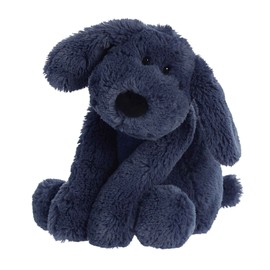 Aurora® Cuddly Huggle Buddies™ Dexter The Huggable Dog™ Stuffed Animal - Cozy Comfort - Endless Snuggles - Blue 13 Inches