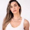 Barzel 18K Gold Plated Evil Eye Necklace - Made In