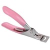 Pink Nail Clipper Manicure Tool Acrylic Gel False Nail Clipper/Edge