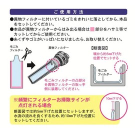 Hair Trash Filters for Front-Loader Washing Machines KL-068 (Pack of 2)