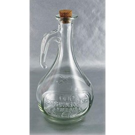 Grant Howard 52090 Extra Vergine Olio Embossed Cruet, 13.5 oz.