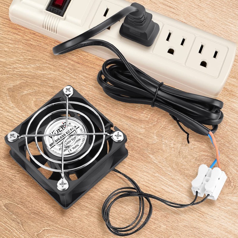 WDERAIR EC 60mm x 25mm Muffin Fan Axial AC 110v
