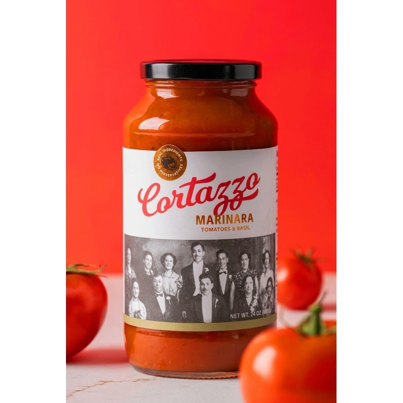 Cortazzo Marinara Sauce - Tomato & Basil Pasta Sauce |