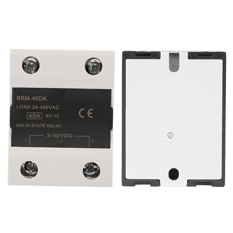 Garosa SSR 24-480V AC Solid State Relay SSR BRM-40DA Load