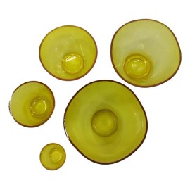 Bowl Facial, Vasija Flexible, Kit 5 Pzas, Colores                                                                                                     
