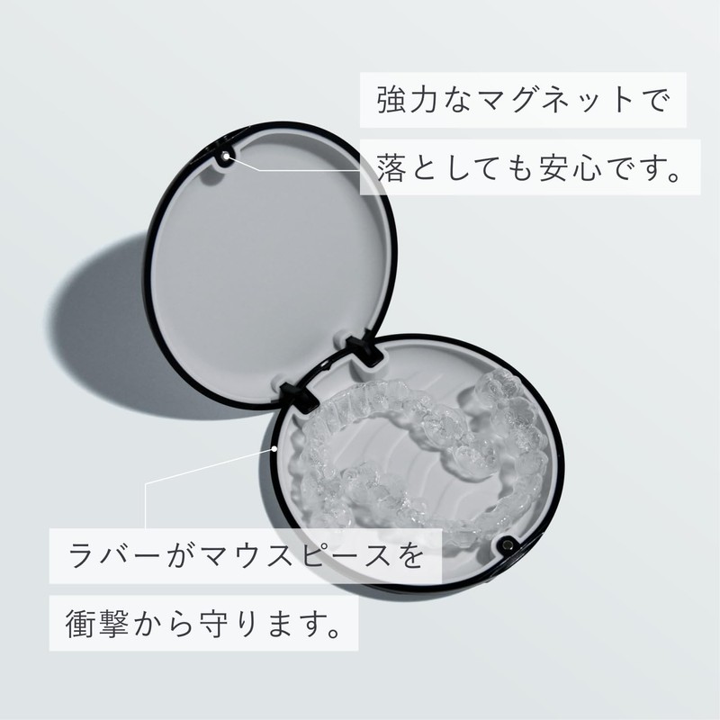 Linqüe ICONIC Mouthpiece Case, Retainer, Case, Aligner, Thin, Cute, Stylish,