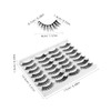 minkissy Eyelash Clusters Natural Appearance Lashes 14 Pairs Lash Kit