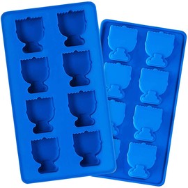 The Dreidel Company Hanukkah Silicone Ice Cube Mold Tray, One Menorah, Fun Cooking and Baking Holiday