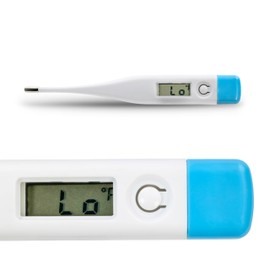 Digital Thermometer with Large Display, Flexible Tip, Quick and Accurate Measurement