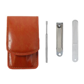 Cellretem Cooperative Company Well-Sharpened Nail Clipper Set Lever Cut Nail Clipper 3-Piece Set NC-06 Ear Pick Nail Clipper Set