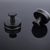 Suction Cup Hooks, Stainless Steel Waterproof Design, No-Drill Installation for