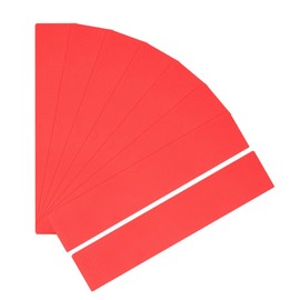 Sosoport 8pcs Rectangular Landmark Mat Outdoor Spot Markers Flat Spot Markers Spot Marking Pads Football Training Markers Football Training Sign Activity Walker Sports Aid Marker Pad