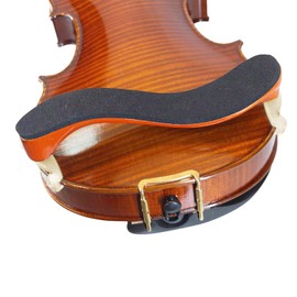 Ecotown Adjustable Solidwood Violin Shoulder Rest with Collapsible for 3/4 4/4 Violin Fiddle and 12" 13" Viola (3/4 or 4/4 Violin Shoulder Rest)